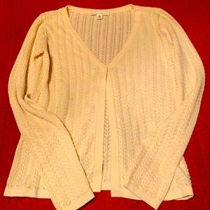 Banana Republic Cream Tank with Camisole